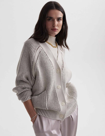 Varley Jude Plated Cardigan - Birchimage3- The Sports Edit