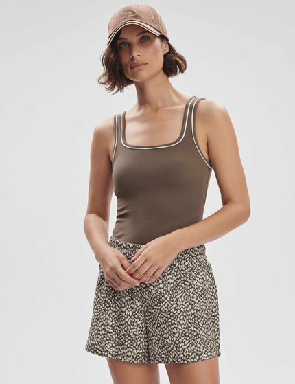 Varley Kallin Running Short 3" - Mottled Featherimage6- The Sports Edit
