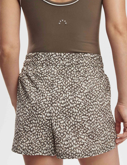 Varley Kallin Running Short 3" - Mottled Featherimage4- The Sports Edit