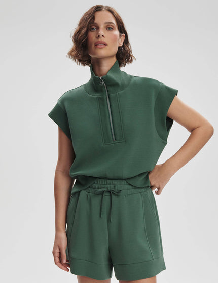Varley Kelly Half Zip Sweat - Cilantroimage3- The Sports Edit