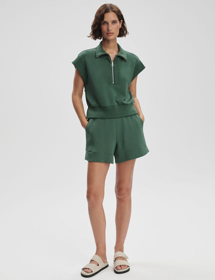 Varley Kelly Half Zip Sweat - Cilantroimage4- The Sports Edit