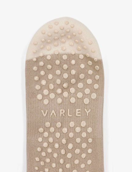 Varley Kendrick Grip Sock - Neutralimage2- The Sports Edit