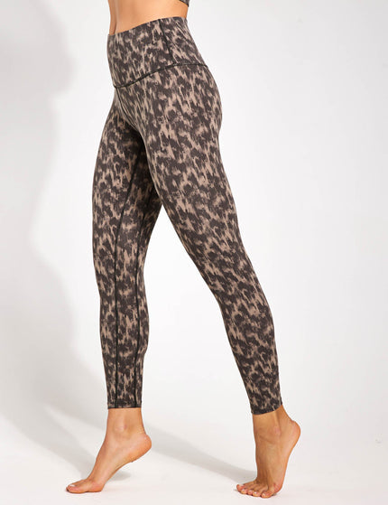 Varley Let's Move High Waisted Legging 25" - Abstract Motion Textureimage2- The Sports Edit