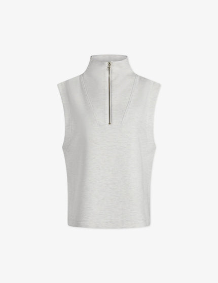 Varley Magnolia 2.0 Half-Zip Tank - Ivory Marlimages6- The Sports Edit