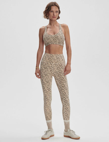 Varley Move Pocket High Legging 25" - Almond Abstract Leopardimage5- The Sports Edit