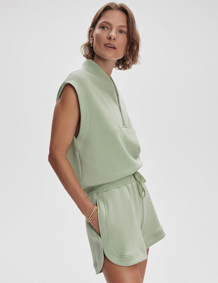Varley Ollie High Waisted Short 3.5" - Snow Sageimage3- The Sports Edit