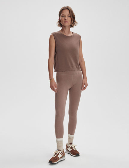Varley Page Seamless Crop Tank - Deep Taupeimage6- The Sports Edit