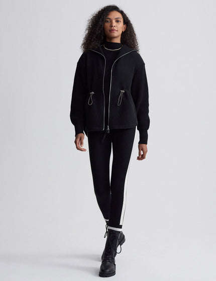 Varley Renea Fleece Jacket - Blackimage4- The Sports Edit