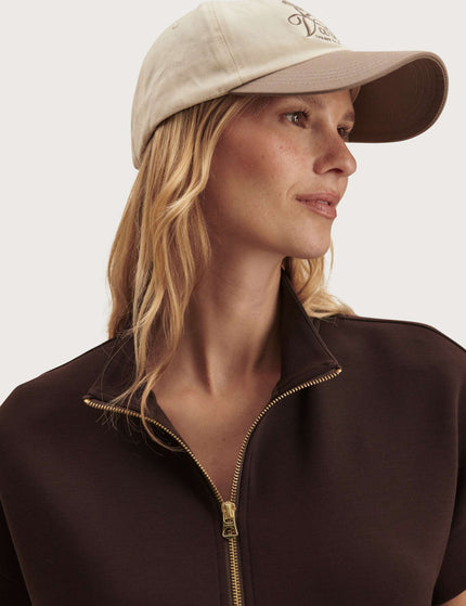 Varley Ritchie Short Sleeve Sweat - Coffee Beanimages4- The Sports Edit