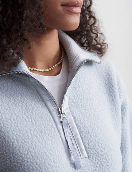 Varley Roselle Half-Zip Fleece - Pearl Blueimage5- The Sports Edit