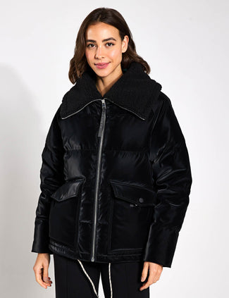 Roseville Down Jacket - Black