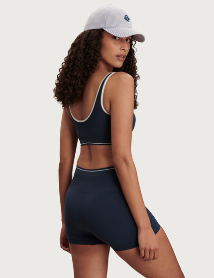 Varley Sakura Seamless Bra - Blue Nightsimages2- The Sports Edit