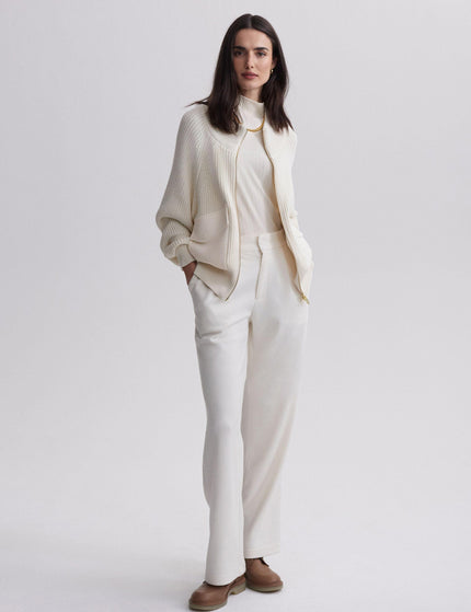 Varley Tessa Knit Jacket - Egretimage5- The Sports Edit