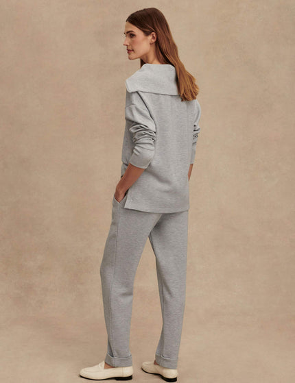 Varley The Rolled Cuff Pant 25" - Mid Blue Marlimages7- The Sports Edit