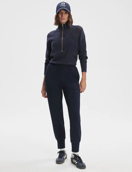 Varley The Slim Cuff Pant 27.5" - Navyimage2- The Sports Edit