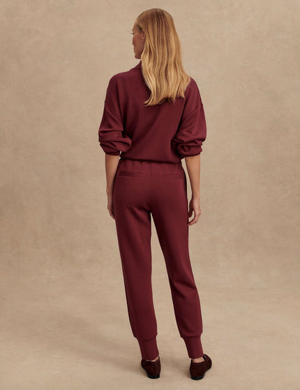 Varley The Slim Cuff Pant 27.5" - New Maroonimage5- The Sports Edit