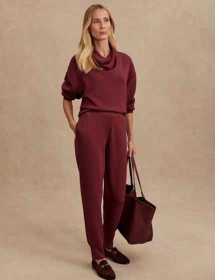 Varley The Slim Cuff Pant 27.5" - New Maroonimage6- The Sports Edit