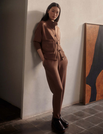 Varley The Slim Zip Hem Pant 29.5" - Golden Bronze Marlimages4- The Sports Edit