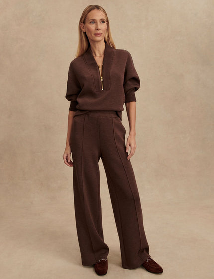 Varley The Wide Leg Pant 30" - Coffee Bean Marlimage6- The Sports Edit