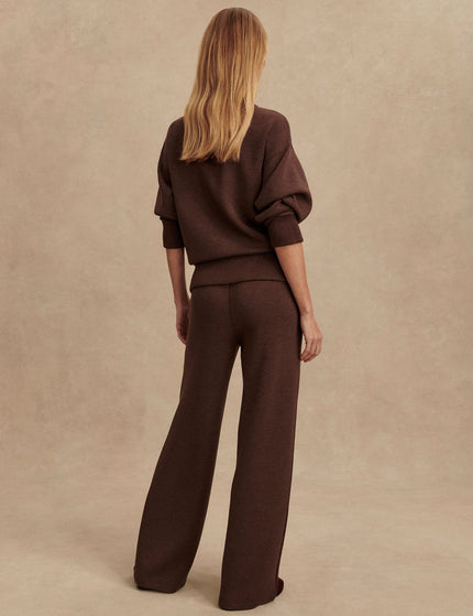 Varley The Wide Leg Pant 30" - Coffee Bean Marlimage8- The Sports Edit