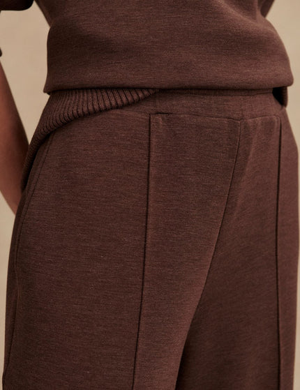 Varley The Wide Leg Pant 30" - Coffee Bean Marlimage4- The Sports Edit
