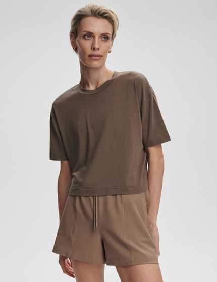 Varley Venice Easy Tee - Chocolate Chipimages1- The Sports Edit