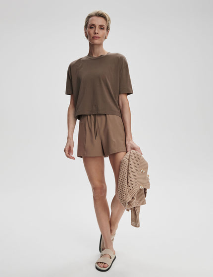 Varley Venice Easy Tee - Chocolate Chipimages3- The Sports Edit
