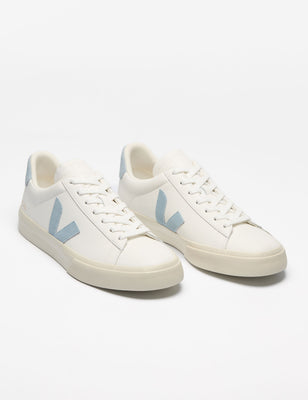 Campo Leather - White Steel