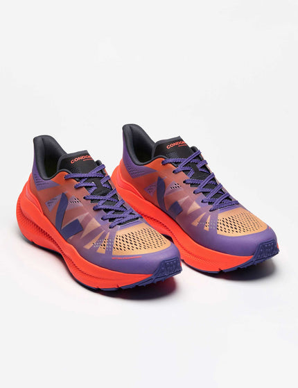 Veja Condor 3 Advanced - Gradient Purple Orange Fluoimage2- The Sports Edit