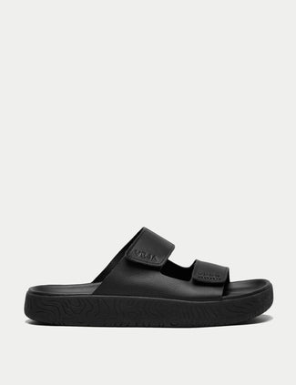 Etna Leather Sandal - Full Black