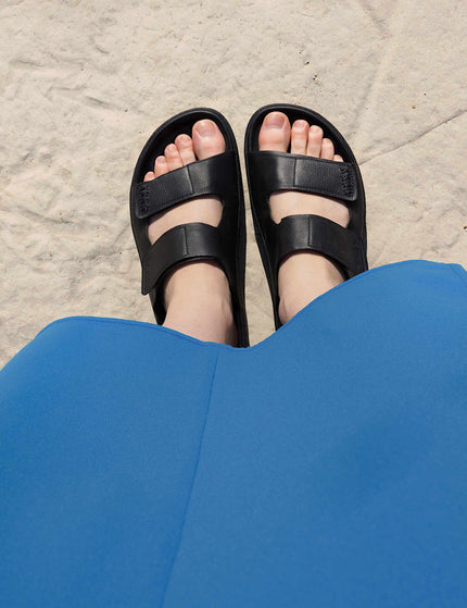 Veja Etna Leather Sandal - Full Blackimage7- The Sports Edit