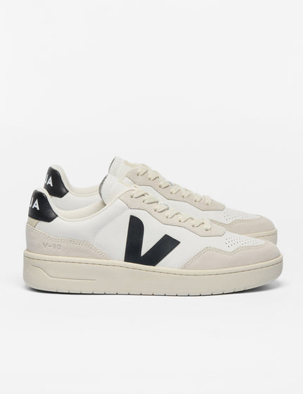 Veja V-90 Leather - White Blackimage3- The Sports Edit