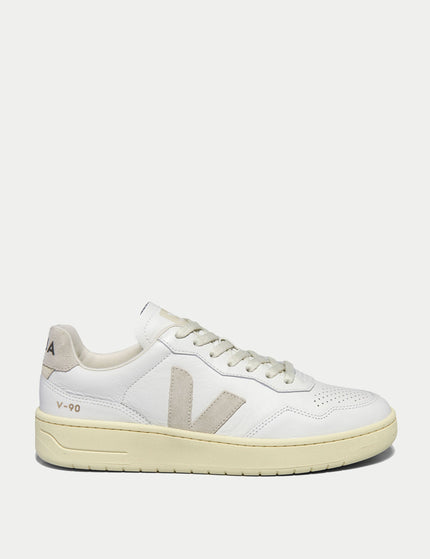 Veja V-90 Leather - White Naturalimage1- The Sports Edit