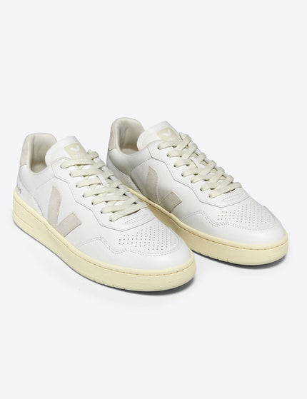 Veja V-90 Leather - White Naturalimage2- The Sports Edit