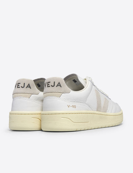 Veja V-90 Leather - White Naturalimage4- The Sports Edit