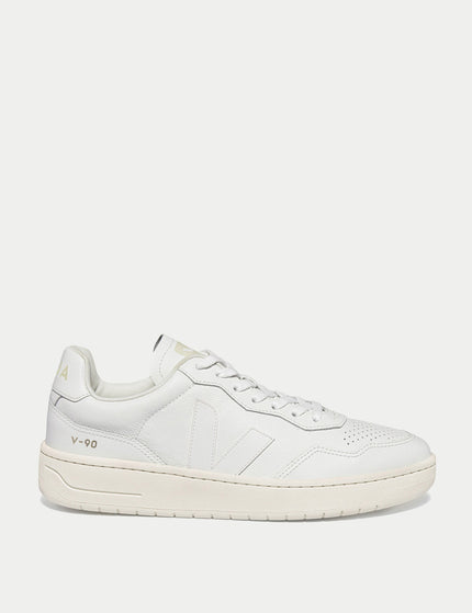 Veja V-90 Leather - Whiteimage1- The Sports Edit