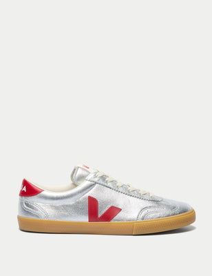 Volley Leather - Silver Pepper