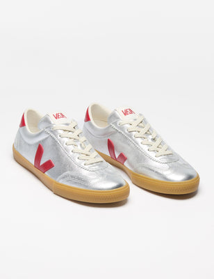 Volley Leather - Silver Pepper