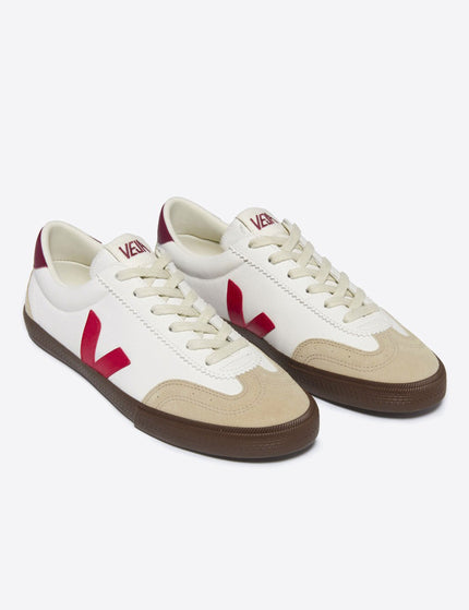 Veja Volley Leather - White Pekin Barkimage2- The Sports Edit