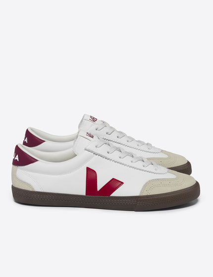 Veja Volley Leather - White Pekin Barkimage3- The Sports Edit