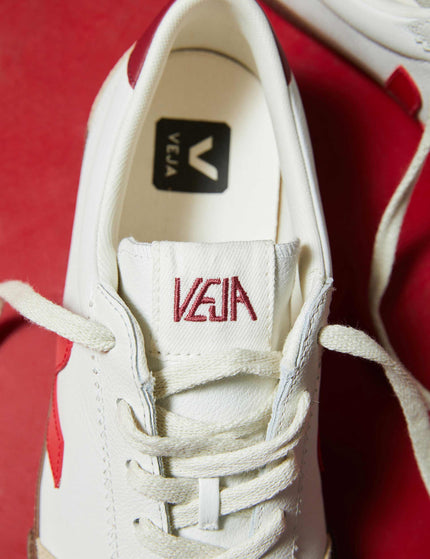 Veja Volley Leather - White Pekin Barkimage5- The Sports Edit