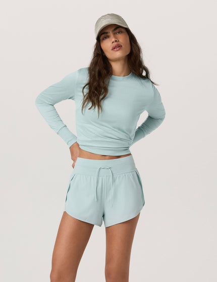 Vuori Daydream Crew - Spearmint Heatherimage6- The Sports Edit