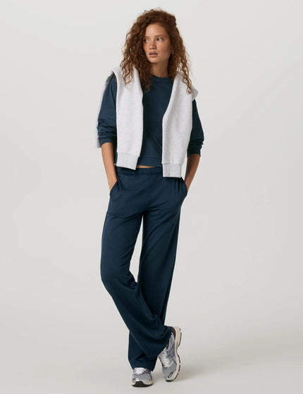 Vuori Halo Modern Crew - Blue Coast Heatherimages6- The Sports Edit