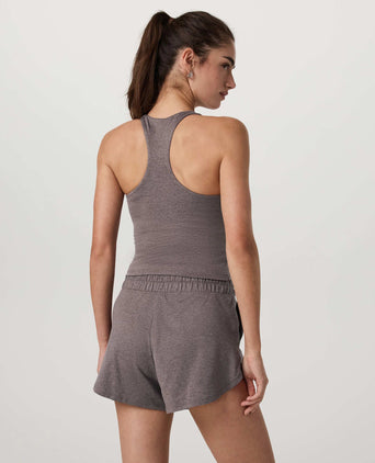 Halo Performance Crop 2.0 - Huckleberry Heather