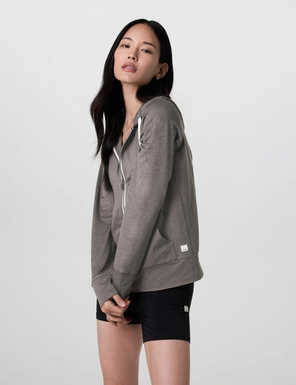Vuori Halo Performance Hoodie 2.0 - Chia Heatherimage3- The Sports Edit