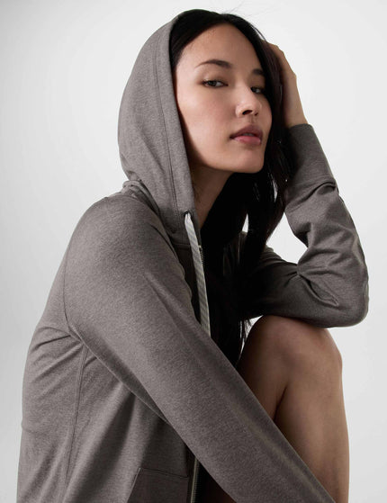 Vuori Halo Performance Hoodie 2.0 - Chia Heatherimage5- The Sports Edit