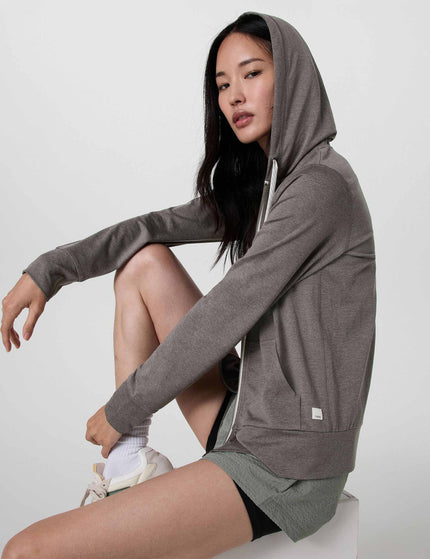 Vuori Halo Performance Hoodie 2.0 - Chia Heatherimage6- The Sports Edit