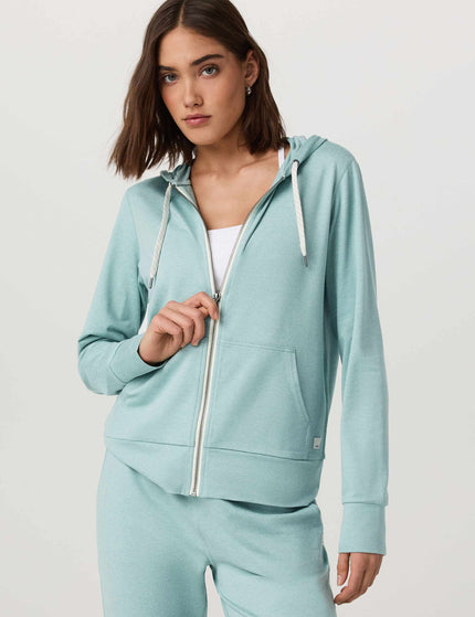 Vuori Halo Performance Hoodie 2.0 - Sea Spray Heatherimage1- The Sports Edit