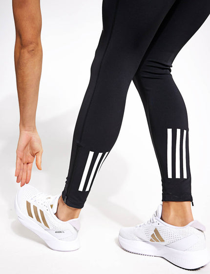 adidas DailyRun Full Length Leggings - Black/Whiteimage4- The Sports Edit