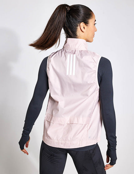 adidas Own the Run Vest - Putty Mauveimage2- The Sports Edit